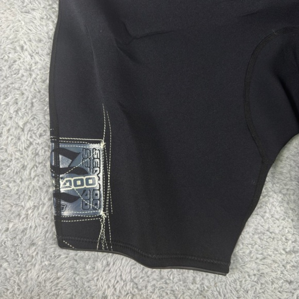 Sea-Doo Mens XXL Shorty Wetsuit Black Navy Blue 4-Way Flex Spring Suit BRP - Picture 7 of 10